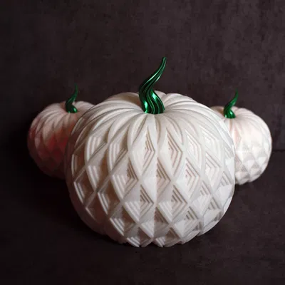 Mẫu Lồng Đèn Bí Ngô Tealight Pumpkin 3D Độc Đáo