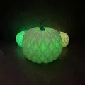 Mẫu Lồng Đèn Bí Ngô Tealight Pumpkin 3D Độc Đáo - Thumbnail 3