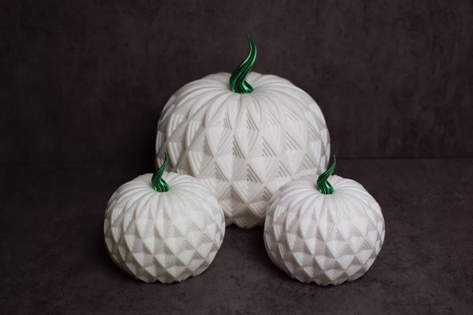 Mẫu Lồng Đèn Bí Ngô Tealight Pumpkin 3D Độc Đáo - Image 5