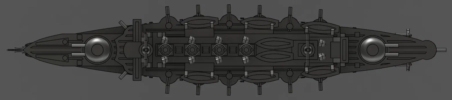 Tuần dương hạm bọc giáp HMS Steadfast [Hư cấu] - Image 4