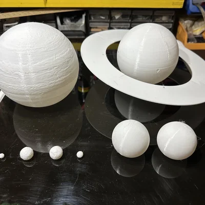 Hệ Mặt Trời đúng tỉ lệ (Solar System in correct scale)