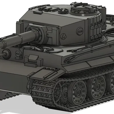 Panzerkampfwagen VI Tiger 1 Ausf. E - Version 2 (tỉ lệ 1:42)