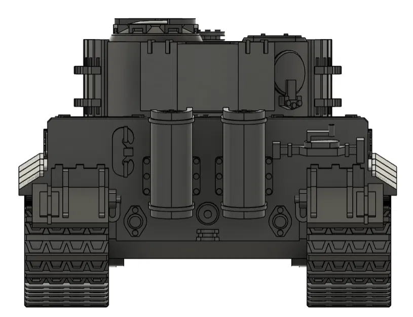 Panzerkampfwagen VI Tiger 1 Ausf. E - Version 2 (tỉ lệ 1:42) - Image 4