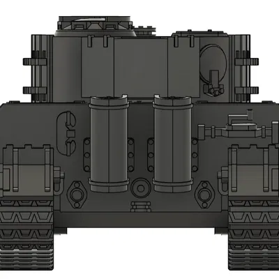 Panzerkampfwagen VI Tiger 1 Ausf. E - Version 2 (tỉ lệ 1:42)