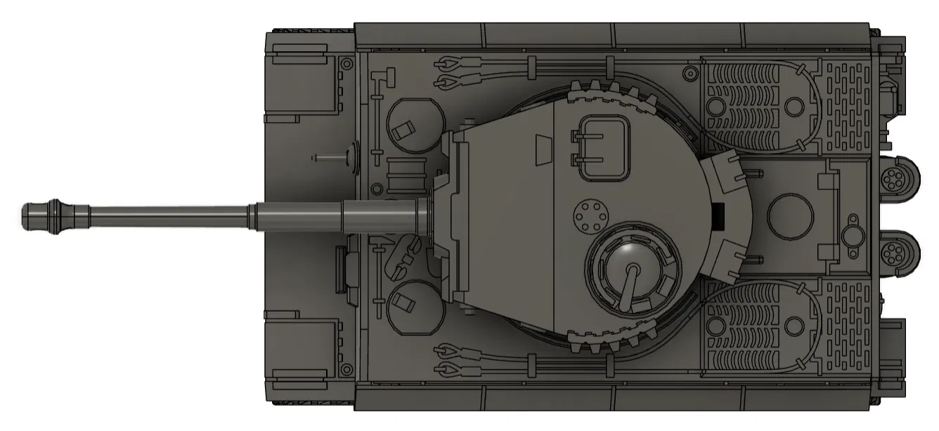 Panzerkampfwagen VI Tiger 1 Ausf. E - Version 2 (tỉ lệ 1:42) - Image 6
