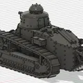 Xe tăng Renault FT-17 WW1 (tỉ lệ 1:42) - Thumbnail 2
