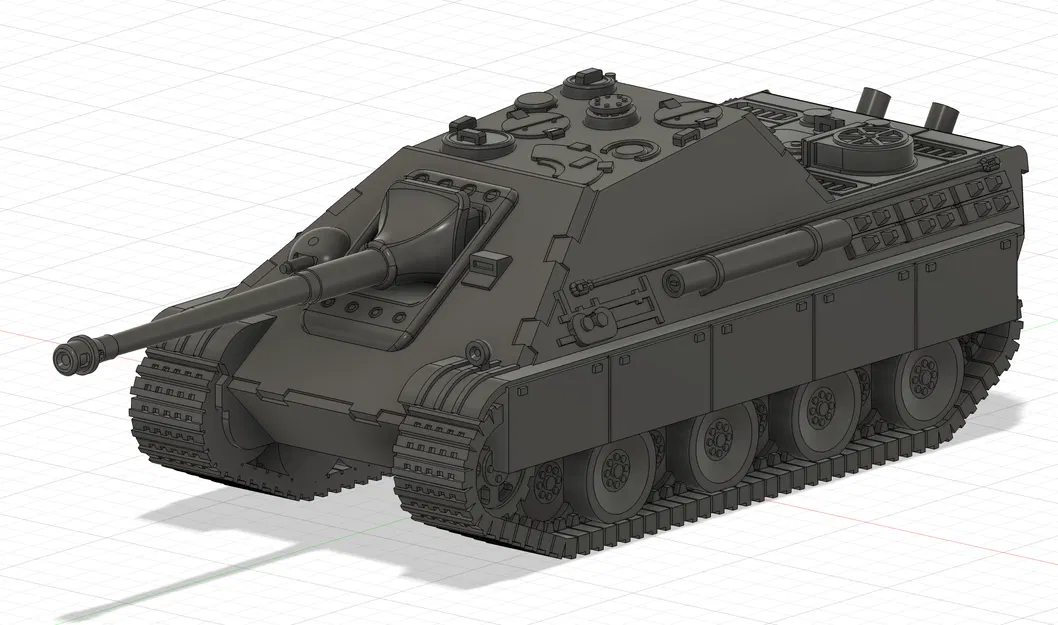 Sd Kfz. 173 Jagdpanther – xe diệt tăng Đức tỉ lệ 1:42 - Image 1