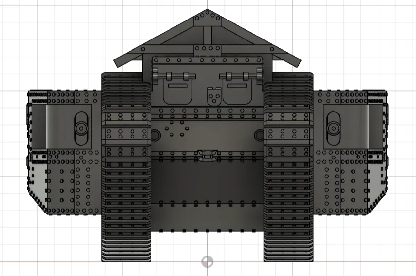 Xe tăng Mark I – WW1 (tỉ lệ 1:42) - Image 4