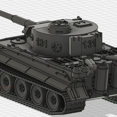 Panzerkampfwagen VI Tiger 1 Ausf. E- EARLY (tỉ lệ 1:42)