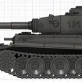Panzerkampfwagen VI Tiger 1 Ausf. E- EARLY (tỉ lệ 1:42) - Thumbnail 3
