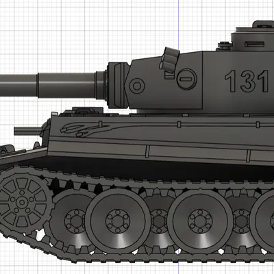 Panzerkampfwagen VI Tiger 1 Ausf. E- EARLY (tỉ lệ 1:42)