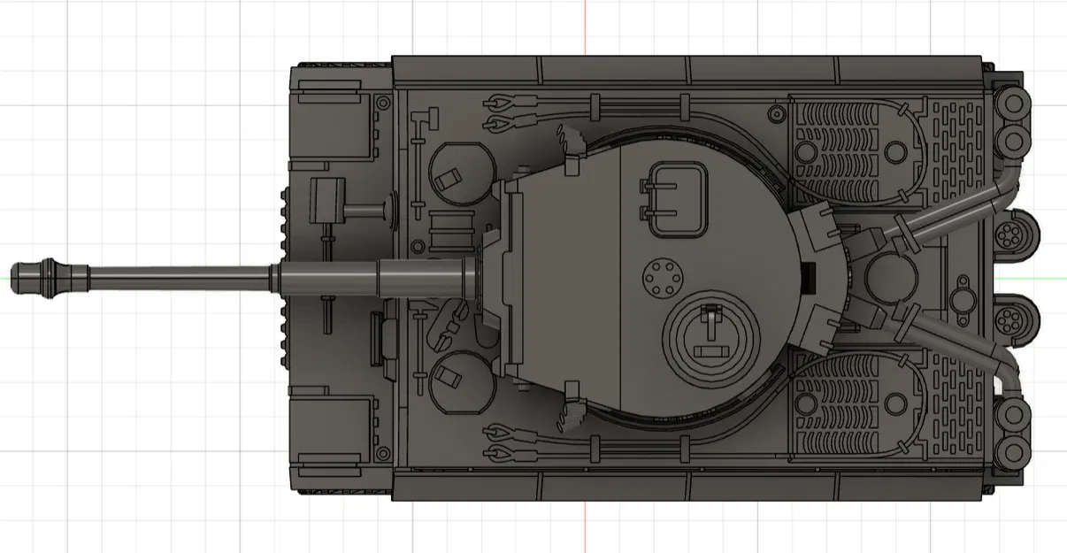 Panzerkampfwagen VI Tiger 1 Ausf. E- EARLY (tỉ lệ 1:42) - Image 5