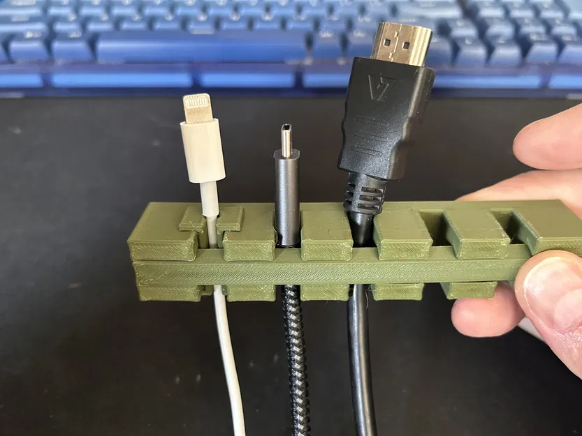 Kẹp/Giữ Dây Cáp Cho Bàn (Desk Cable Organizer Cable Management) - Image 1