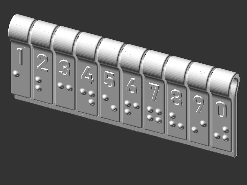 Dụng Cụ In Nổi Chữ Braille 3D Tùy Chỉnh - Image 2
