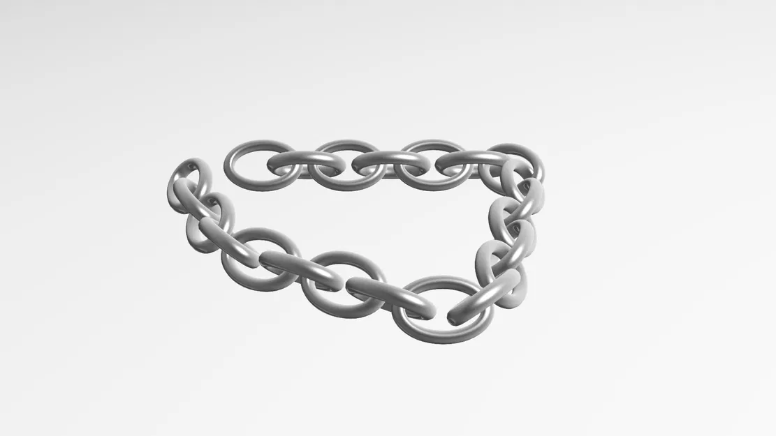 Mẫu Dây Xích In 3D Độc Đáo - In Được Ngay! - Image 1