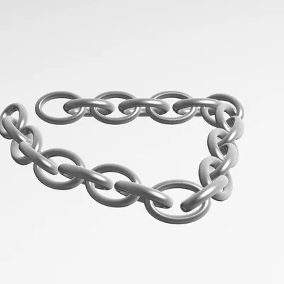 Mẫu Dây Xích In 3D Độc Đáo - In Được Ngay!