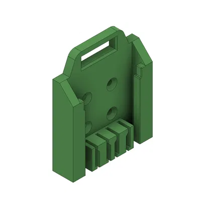 Giá Đỡ Pin Parkside 3D - Lưu Trữ & Đấu Nối Tiện Lợi