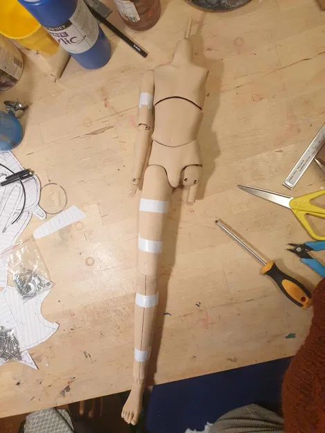 Búp bê BJD bé trai tỉ lệ 1/3 có frame (giống Smart Doll & Dollfie Dream) - Image 1