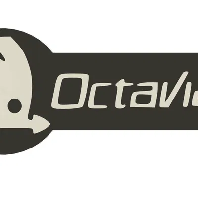 Móc khóa đồng xu Škoda Octavia 3D