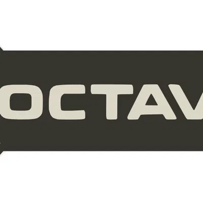 Móc khóa đồng xu Škoda Octavia 3D