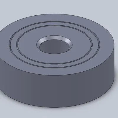 Mô hình Vòng Bi Cầu 3D (Trong 20mm, Ngoài 80mm)