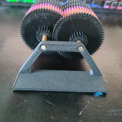 Gear Box – Hộp số bánh răng tỉ số truyền 3:1 (lắp thêm tùy ý)