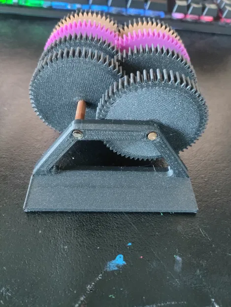 Gear Box – Hộp số bánh răng tỉ số truyền 3:1 (lắp thêm tùy ý) - Image 6