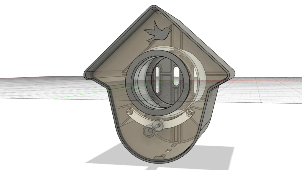 Nhà cho chim ăn cho hũ bơ đậu phộng (Vogelfutterhaus für Erdnussbutterglas) - Image 5
