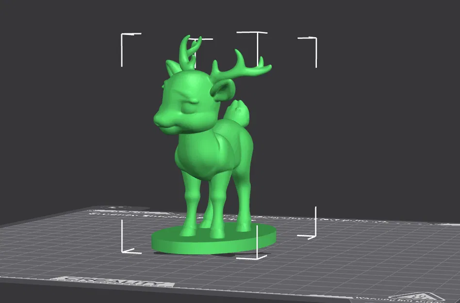 Mẫu 3D Hươu Cartoon Dễ Thương (Adorable Cartoon-Style Deer 3D Model) - Image 5