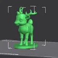 Mẫu 3D Hươu Cartoon Dễ Thương (Adorable Cartoon-Style Deer 3D Model) - Thumbnail 5