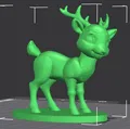 Mẫu 3D Hươu Cartoon Dễ Thương (Adorable Cartoon-Style Deer 3D Model) - Thumbnail 7