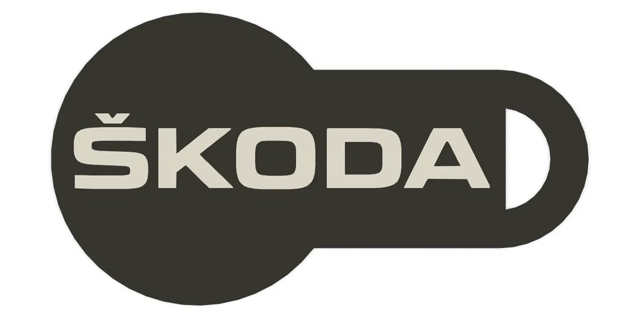 Token Xe Đẩy Hàng Škoda (Logo & VRS) - Móc Khóa Độc Đáo - Image 4
