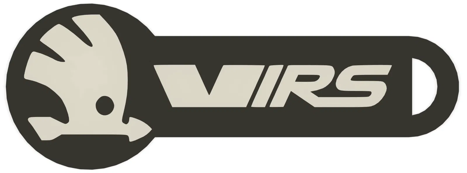 Token Xe Đẩy Hàng Škoda (Logo & VRS) - Móc Khóa Độc Đáo - Image 5