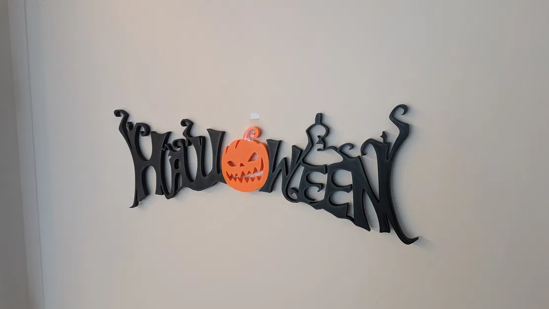 Biển Chữ Halloween Lớn Độc Đáo Cho Cửa và Tường - Image 2