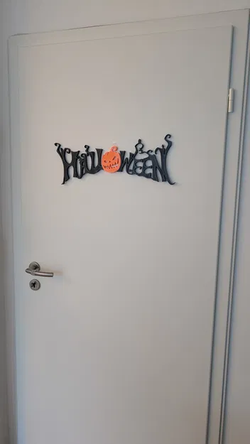 Biển Chữ Halloween Lớn Độc Đáo Cho Cửa và Tường - Image 3