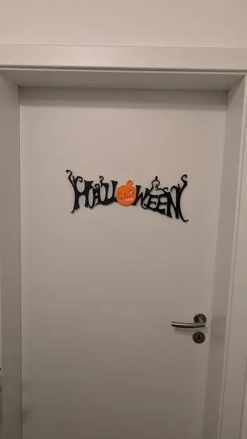 Biển Chữ Halloween Lớn Độc Đáo Cho Cửa và Tường - Image 5