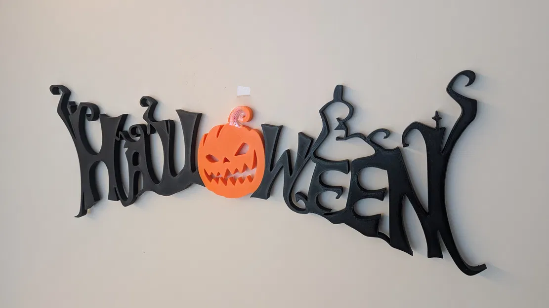 Biển Chữ Halloween Lớn Độc Đáo Cho Cửa và Tường - Image 6