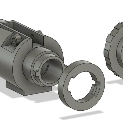 Cụm Hop-up Airsoft cho Snow Wolf AUG A2 - Nâng Cấp Độ Chính Xác