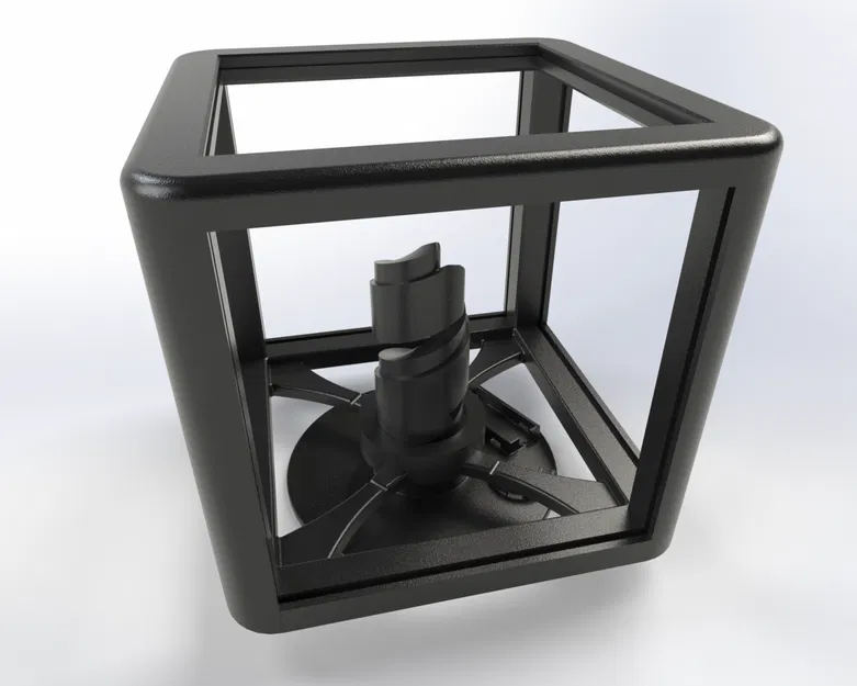 Đèn Lithophane xoay (Lithophane rotating lapm) - Image 2