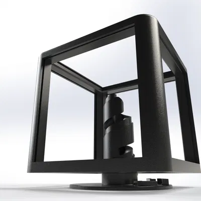 Đèn Lithophane xoay (Lithophane rotating lapm)