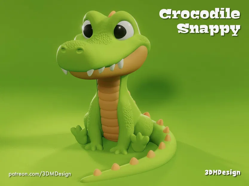 Crocodile Snappy – Bé cá sấu vui nhộn - Image 1