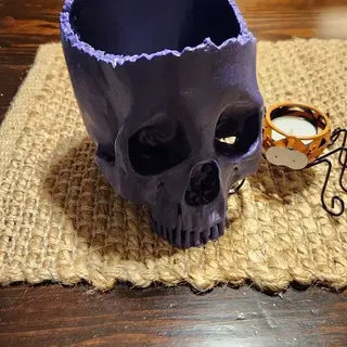 Chén Đầu Lâu Halloween 3D - Trang Trí Độc Đáo