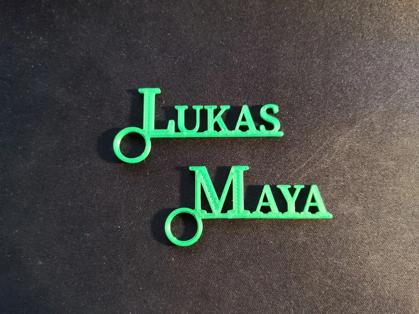 Bảng tên tuỳ chỉnh - Móc khoá - Image 1