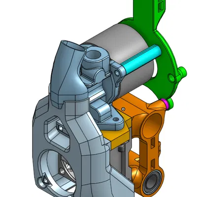 E3NG Toolhead PCB mount (giá gắn PCB trên đầu in)