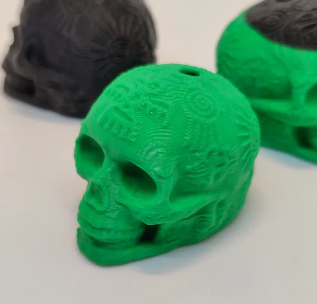 Móc khóa còi tử thần Mayan - Aztec - Image 1