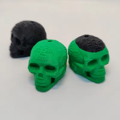 Móc khóa còi tử thần Mayan - Aztec