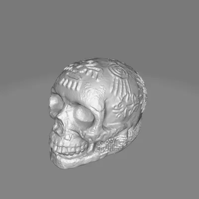 Móc khóa còi tử thần Mayan - Aztec