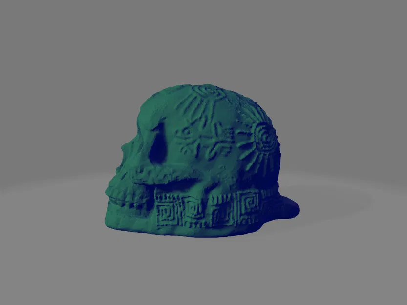 Móc khóa còi tử thần Mayan - Aztec - Image 7