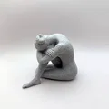 Tượng Trang Trí Hình Phụ Nữ Ngồi - Điểm Nhấn Nghệ Thuật Cho Ngôi Nhà - Thumbnail 2