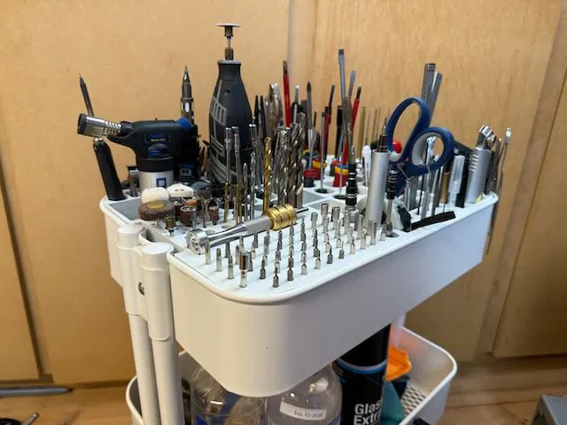 IKEA RASKOG - Giá đỡ nhiều dụng cụ cho xe đẩy - Image 1